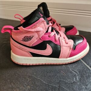 Toddler Coral Chalk Air Jordans